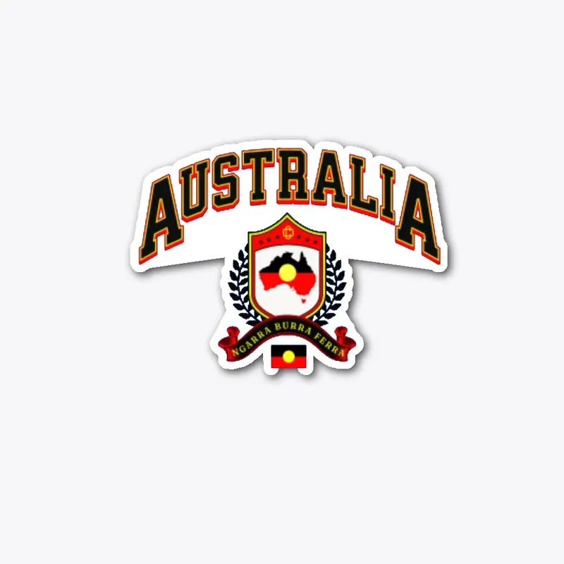 AUSTRALIA - Indigenous College Style Tee