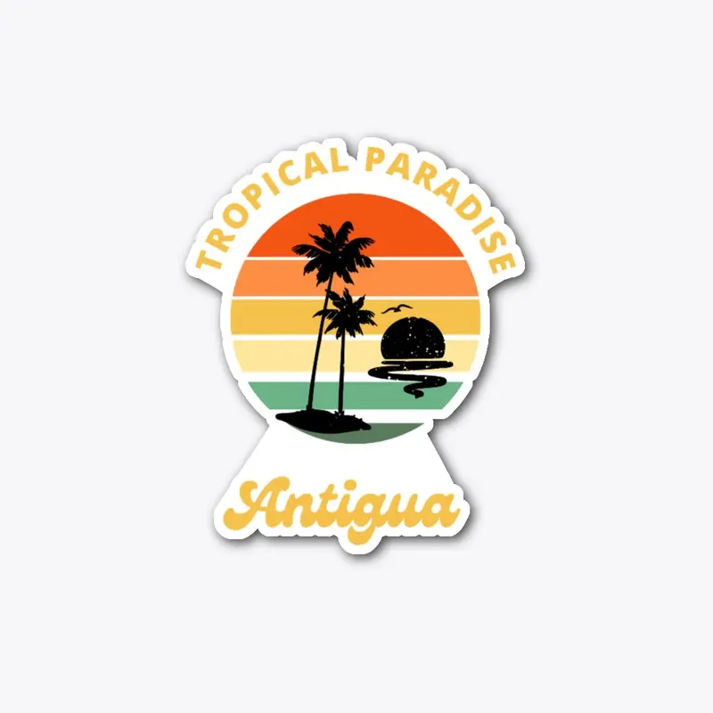 TROPICAL PARADISE - Antigua T-Shirt