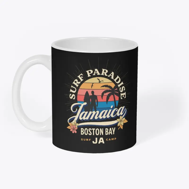 Surf Paradise Boston Bay Jamaica t-shirt