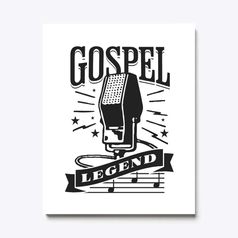 Gospel Legend - Singing t-shirt