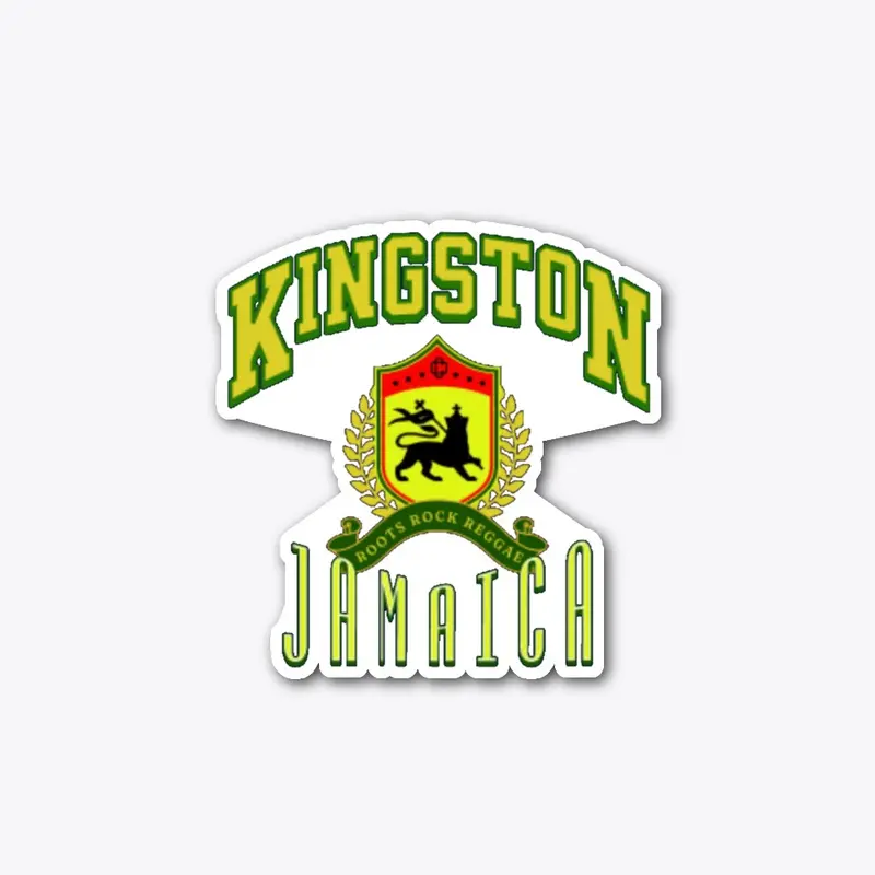 Kingston Jamaica - College Style T-Shirt